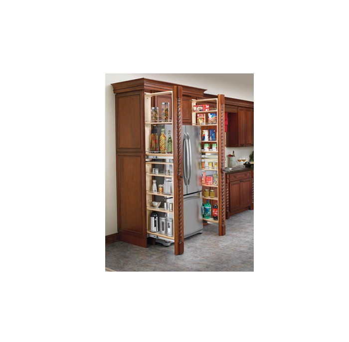 Rev A Shelf Pull Out Wood Pantry 448 Tp Series T J Hardware